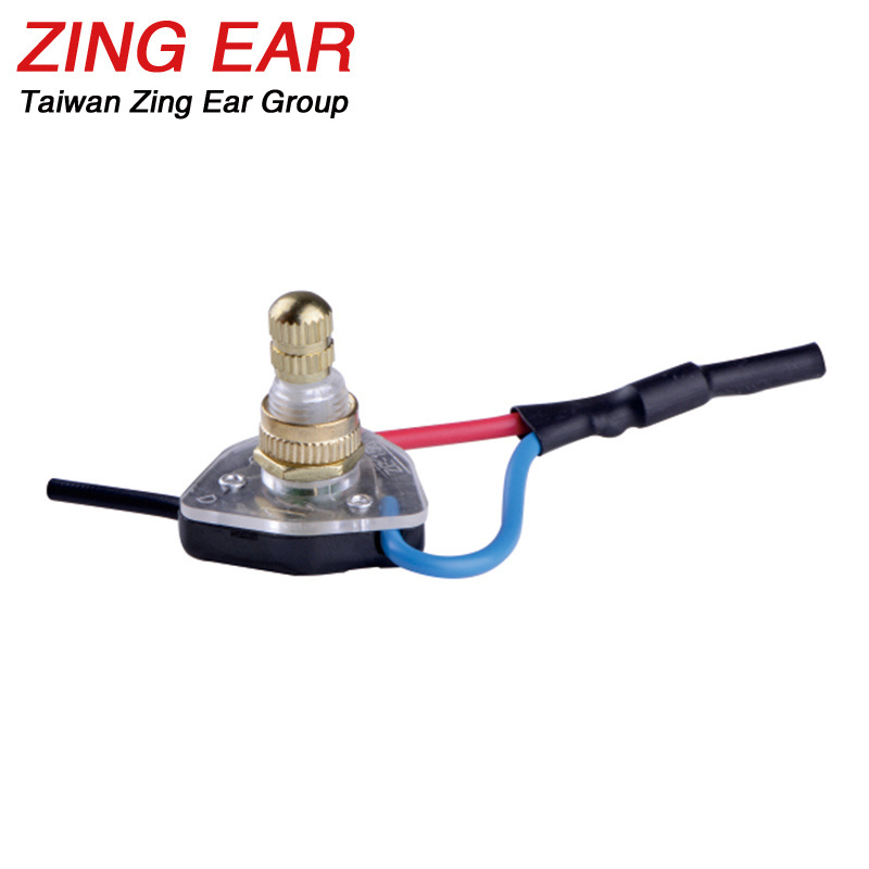 Zing Ear ZE-156D LO-HI-OFF / HI-LO-OFF Electrical Gear Selector Triangular Canopy Rotary Micro Switch 220v