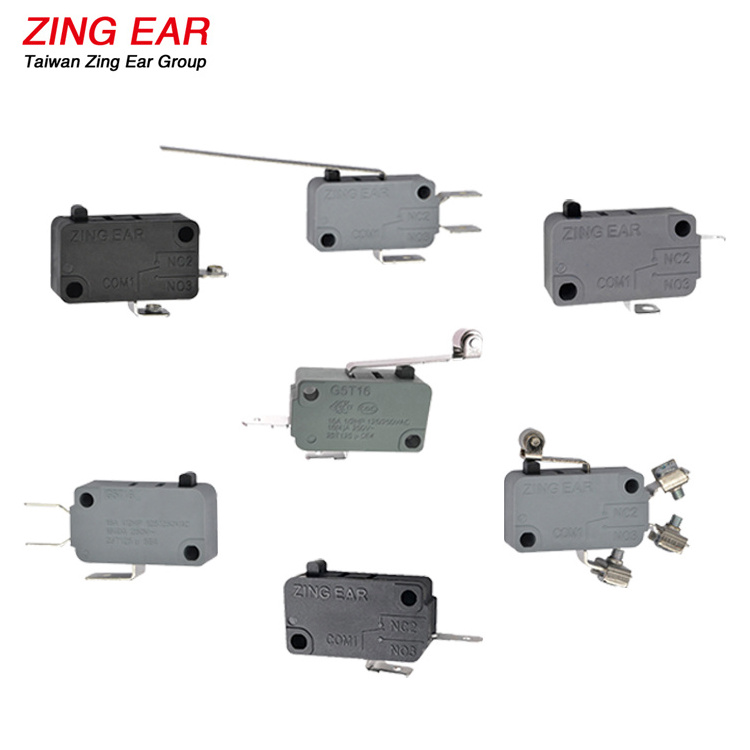 Zingear G5T Snap Action Micro Switch , DPDT Electrical Limit Microswitch , Refrigerator Door Switches