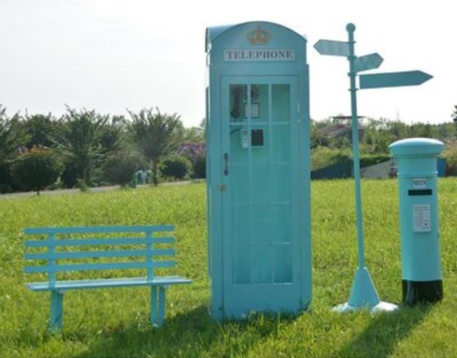 Wedding reception decor pink antique london public telephone box phone booth for sale