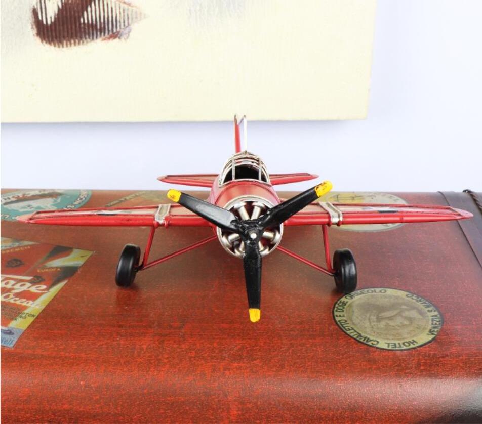 Large Retro Plane Airplane Aircraft Model Home Decor