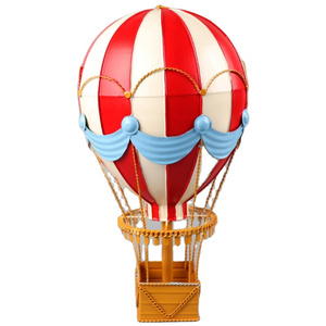 Retro metal colorful hot air balloon wall hanging decorations indoor home bar coffee wall decoration