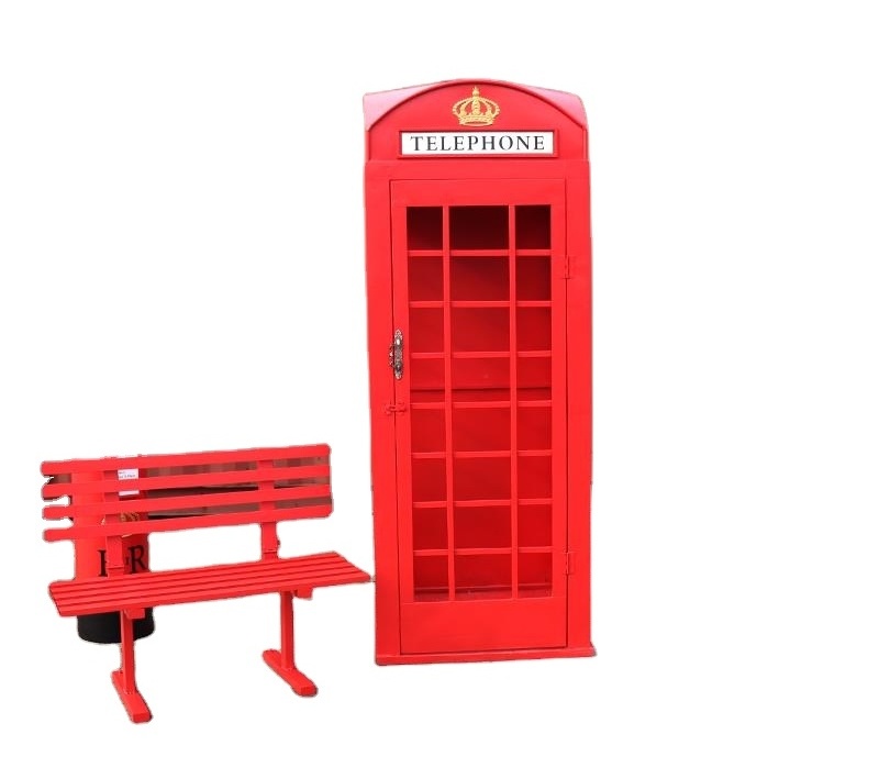 Wholesale Customized Traditional Metal London Antique Telephone Booth For Sale