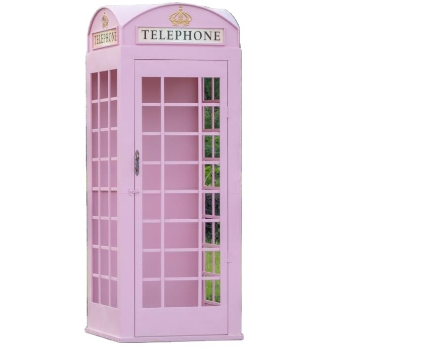 China Manufacturer British Telephone Booth London Telephone phone booth for sale