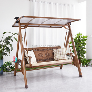 Nice design outdoor garden use swing chair three seat hanging chair