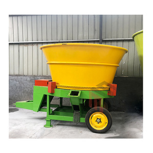 Round Square Bale Grinder Animal Feed Alfalfa Hay Oat Grass Tub Grinders For Sale