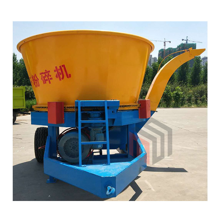 Cattle feed grass grinding corn silage Stalk Forage tub grinder price