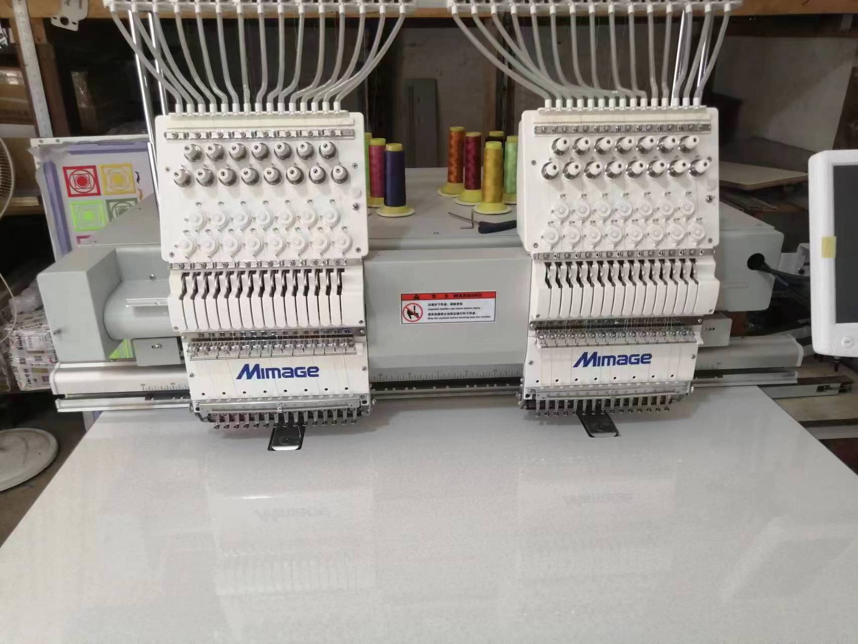 Good quality high efficient Computerized Embroidery Machine with single/double/4/6/8/12 heads Embroidery Machine on sale