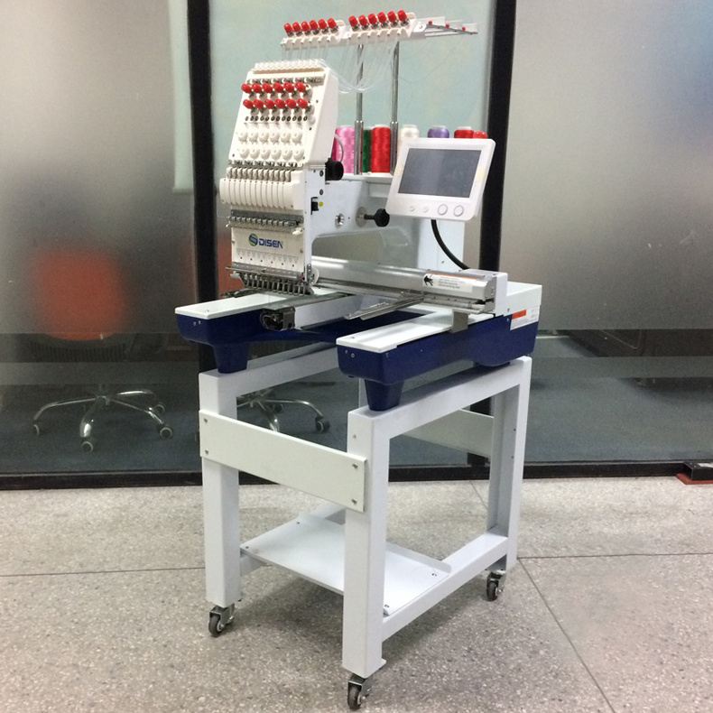 Good quality high efficient Computerized Embroidery Machine with single/double/4/6/8/12 heads Embroidery Machine on sale