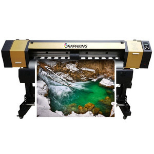 Graphking 1.6m digital printer for billboard/3D floor sticker/outdoor promotion advertising large format printing machine