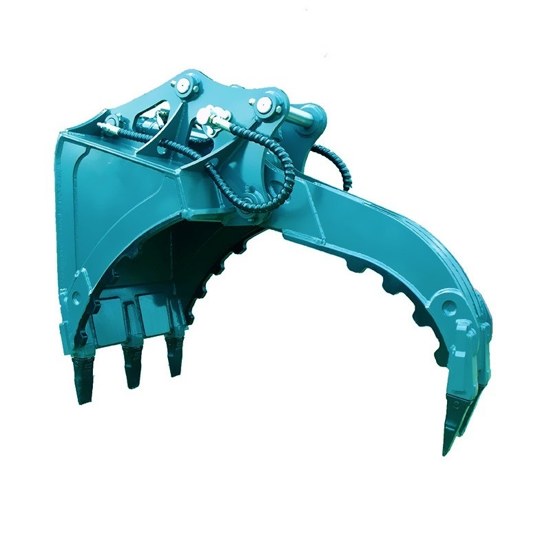 PC120  Excavator Hydraulic Thumb Bucket  Stone Grab for Sale