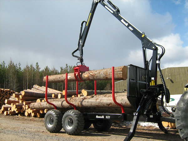 3 Point Log Grapple 4.2 Meters for Tractor Crane Timber Trailer