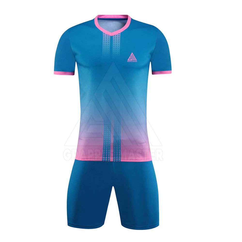 High Quality Comfortable Plus Size Men Team Wear Soccer Uniform New Design Wholesale Soccer Uniform