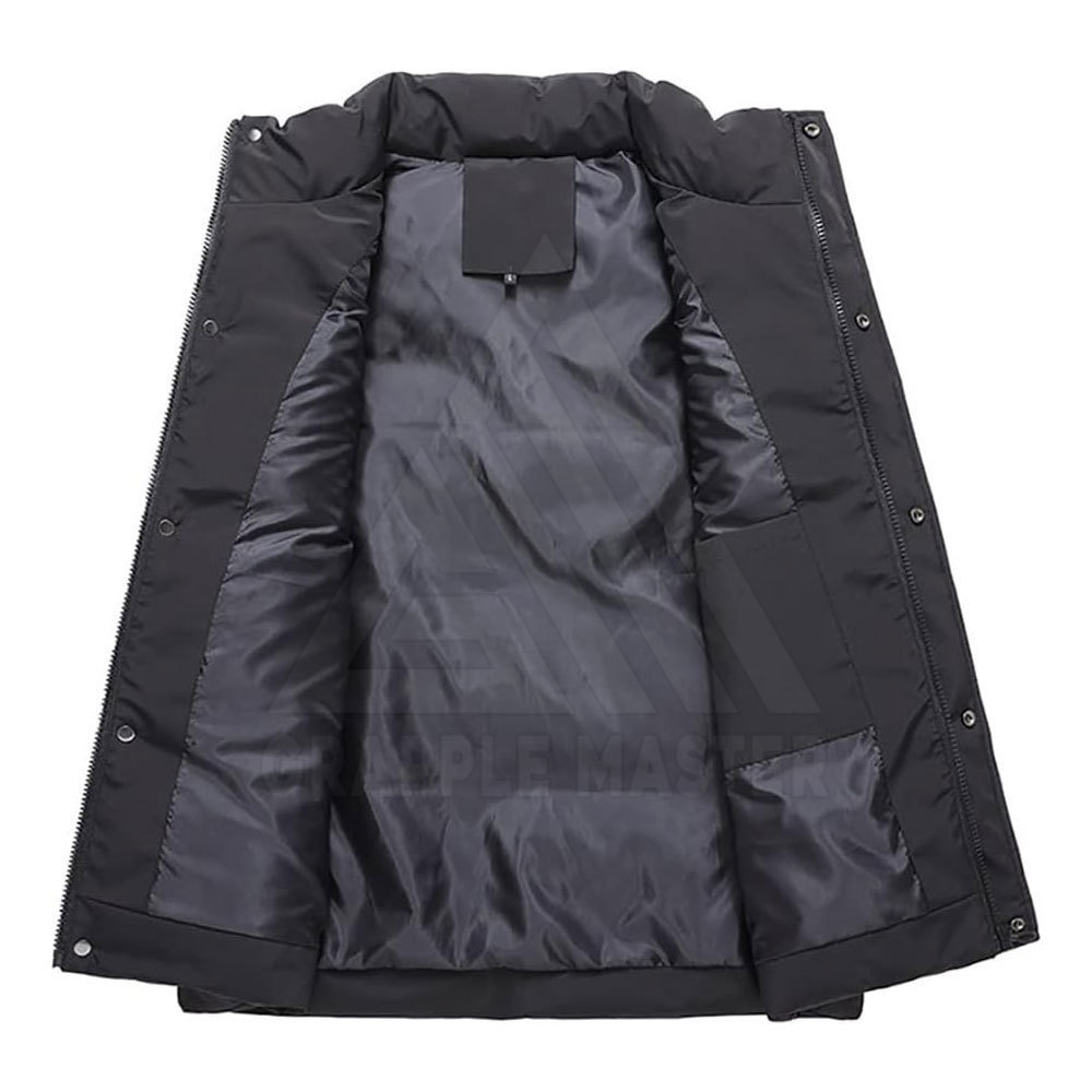 Wholesale Best Quality Men Windproof Puffer Vest Nylon / Polyester Made Winter Warm Puffer Vest