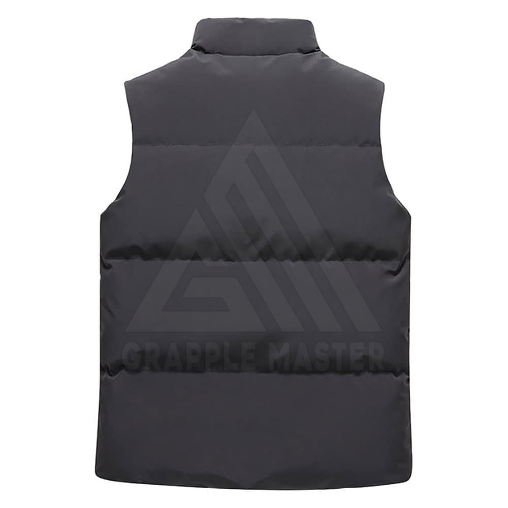 Wholesale Best Quality Men Windproof Puffer Vest Nylon / Polyester Made Winter Warm Puffer Vest