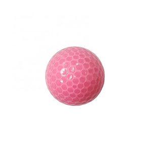 High Quality Crystal Golf Ball Grasbird Logo Light Pink Transparent Golf Balls