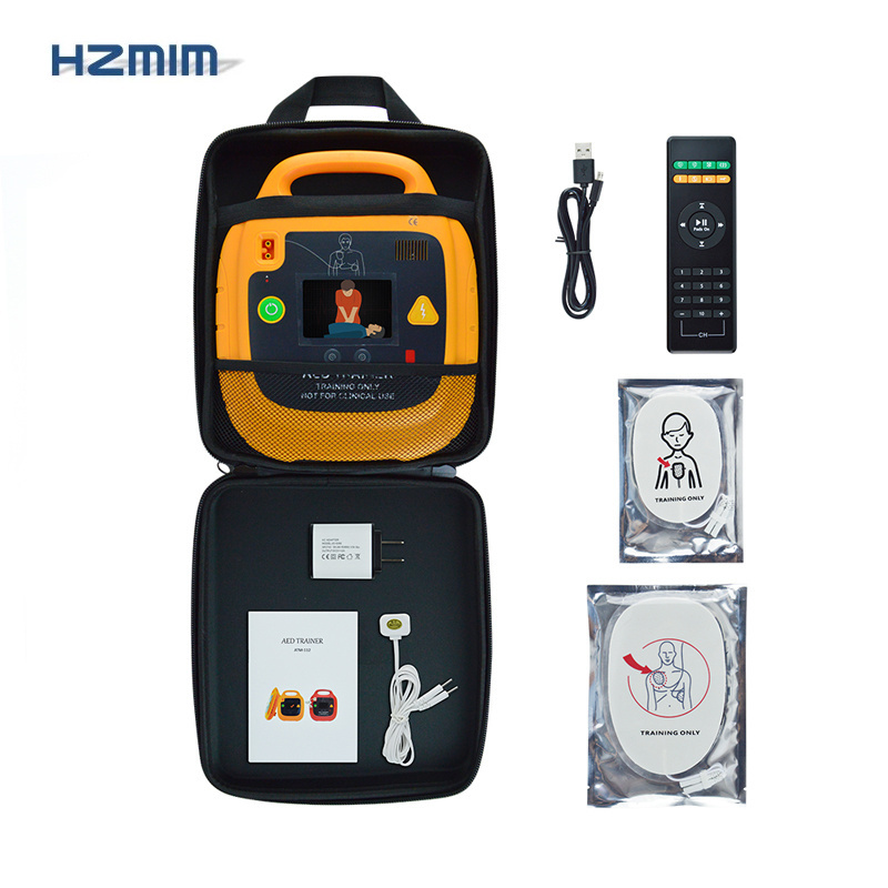 Automatic External Defibrillator CPR, First Aid AED Trainer for ACLS Training