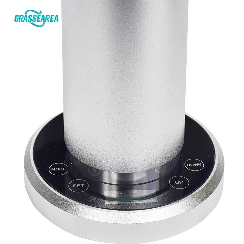 Aluminum Stand Scent Diffuser Machine Touch Screen Control Essential Oil Diffuser 100CBM Air Fragrance Dispenser