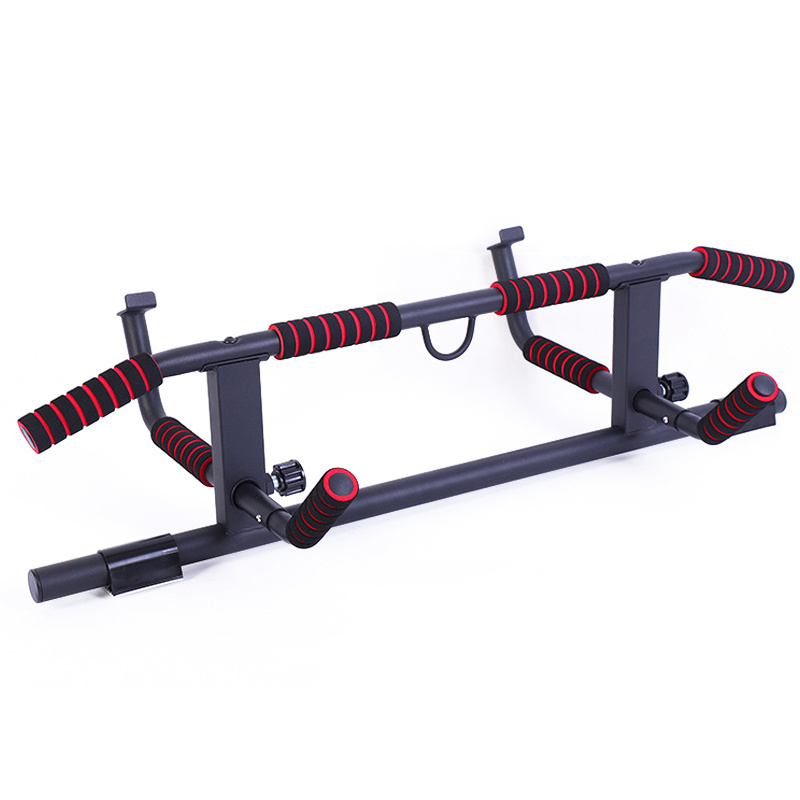 Safe Home Gym Fitness Strength Training Chin Up Bar Adjustable Door Pull up Bar Doorway Wall Mounted Pull up Bar Portable