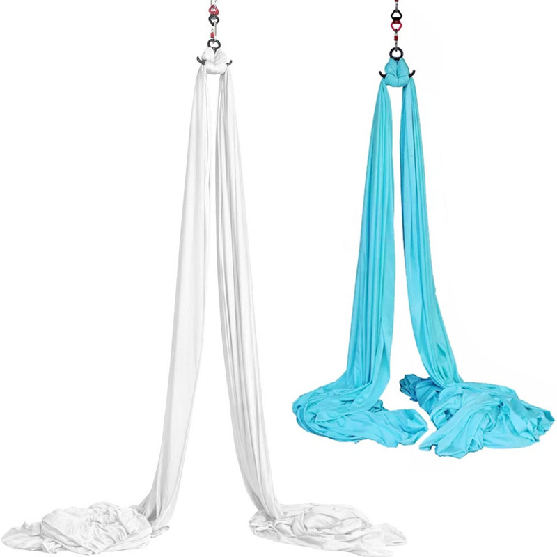 Hot Sales High Quality 8m Silk Durable Anti-Gravity Flying Aerial Yoga Swing Hammock for Aerial Yoga Pilates Exercises