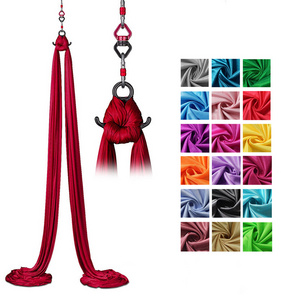 Hot Sales High Quality 8m Silk Durable Anti-Gravity Flying Aerial Yoga Swing Hammock for Aerial Yoga Pilates Exercises