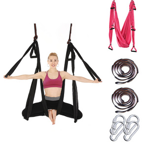 Multifunction High Quality Nylon Fabric Aerial Silk Flying Yoga Swing Aerial Yoga Hammock for Home Fitness