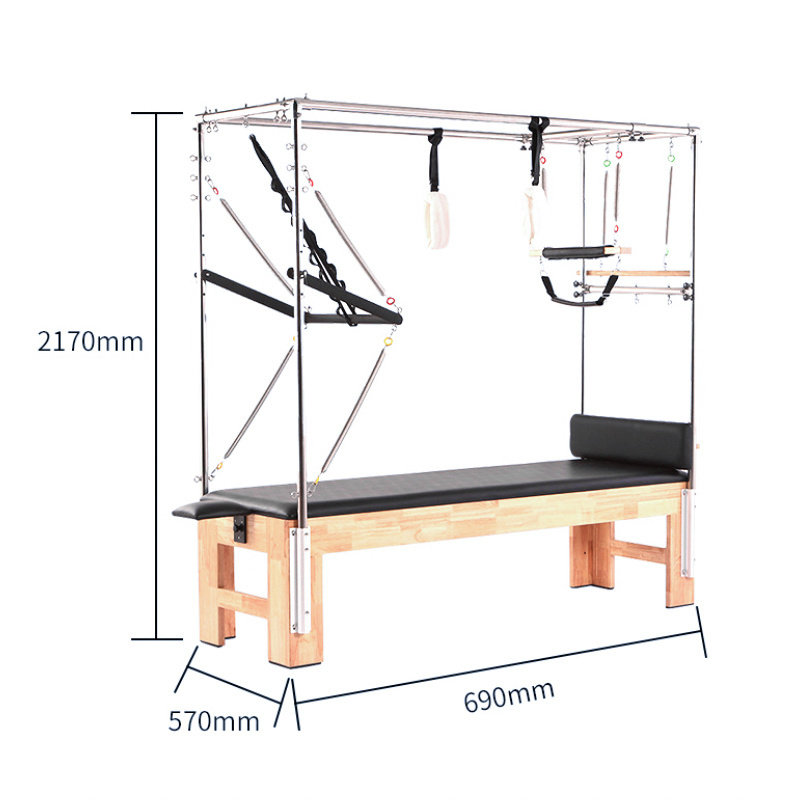 Wood Pilates Reformer Equipment Sale Used Pilates Studio Reformer Full Trapeze Table Professional Yoga Reformer Pilates Cadillac