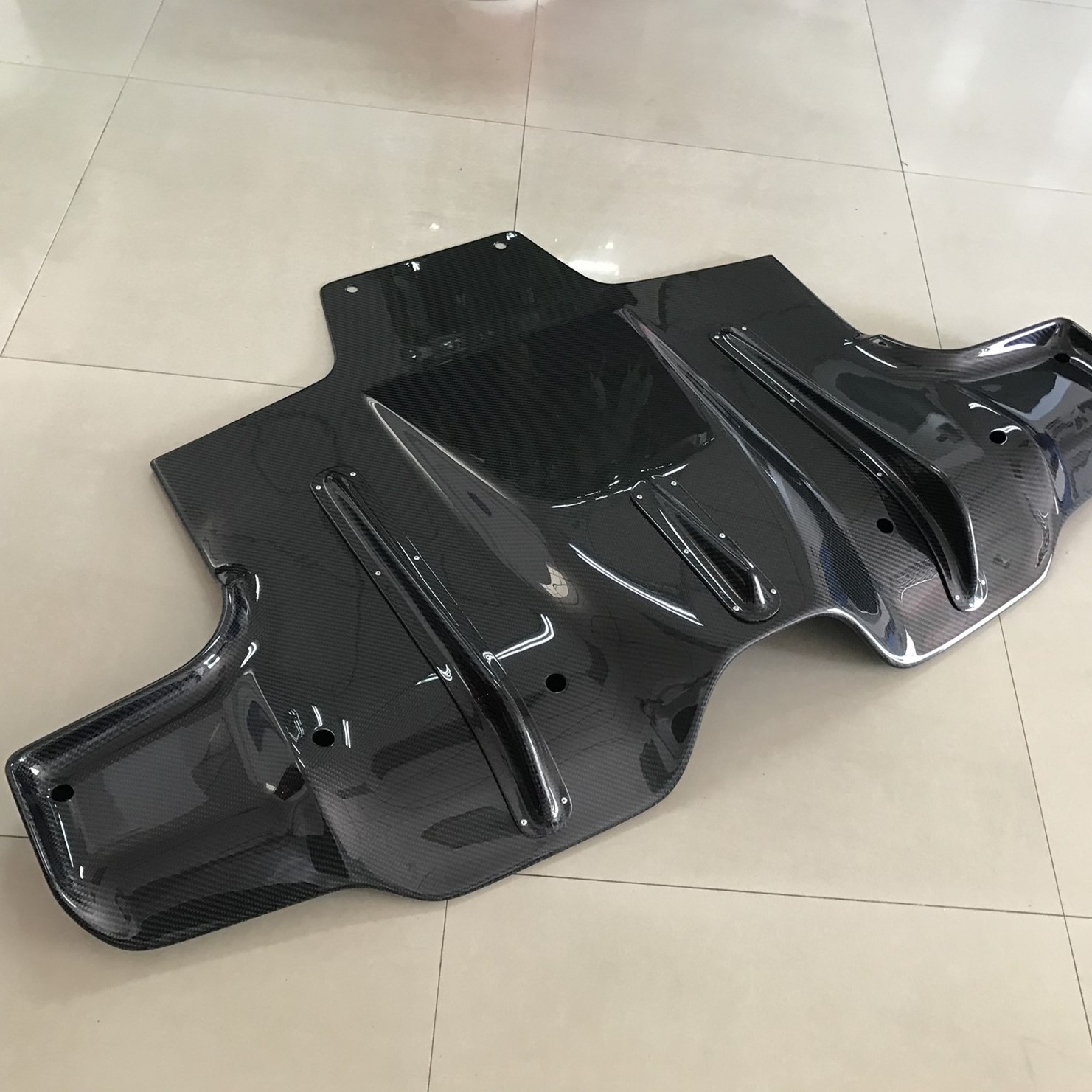 Custom Universal Car F56 Rear Diffuser for MINI Cooper F56RD JWC