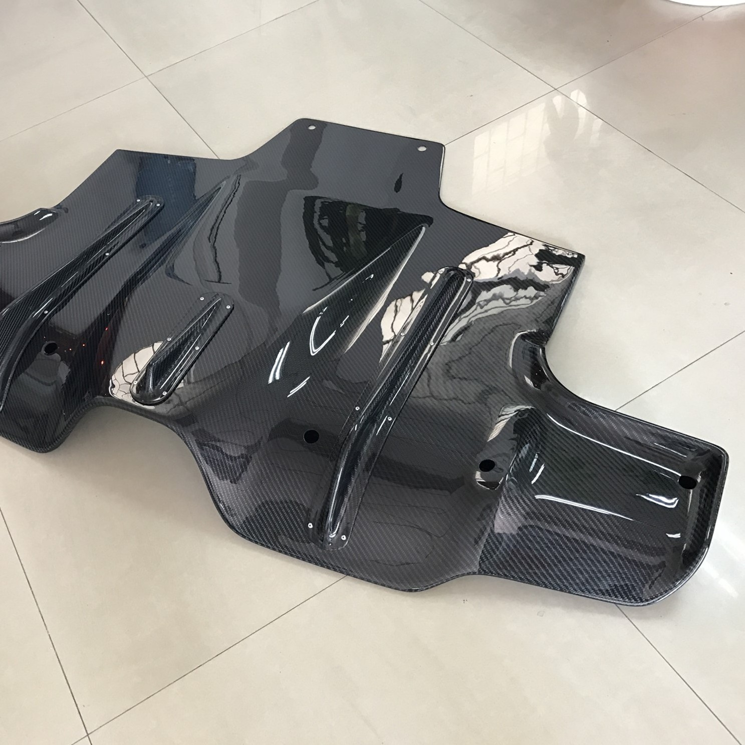 Custom Universal Car F56 Rear Diffuser for MINI Cooper F56RD JWC