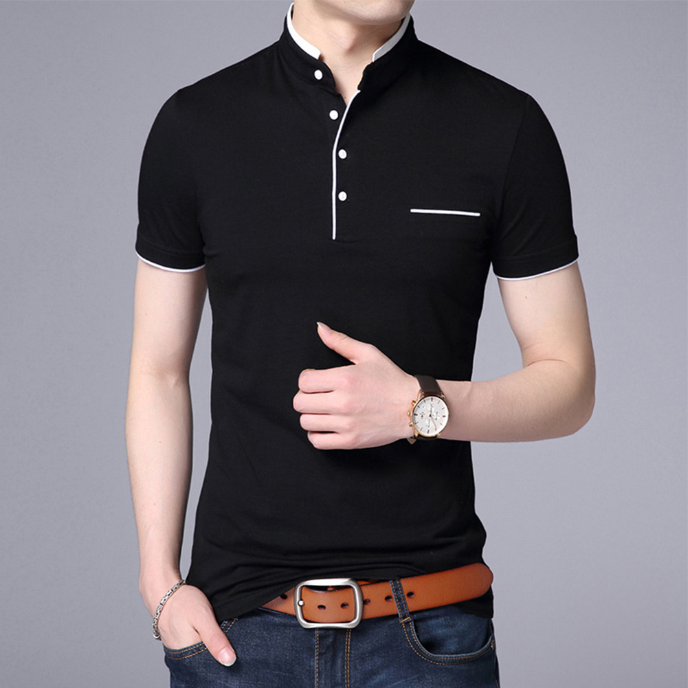 2022 Classic Style Polo Shirts For Men 100% Cotton, High Quality Polo T Shirt, New Design Custom Polo T Shirt