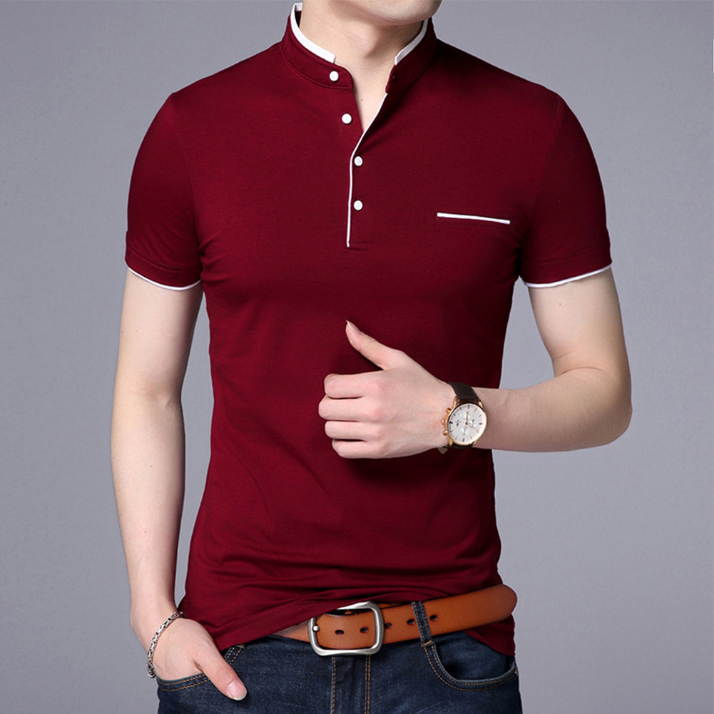 2022 Classic Style Polo Shirts For Men 100% Cotton, High Quality Polo T Shirt, New Design Custom Polo T Shirt