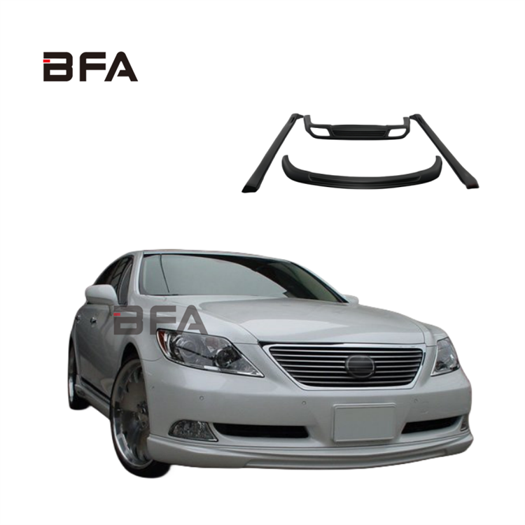 For the 2006-2009 Lexus LS460 600 upgrade modified WALD style front shovel rear shovel skirt body kit