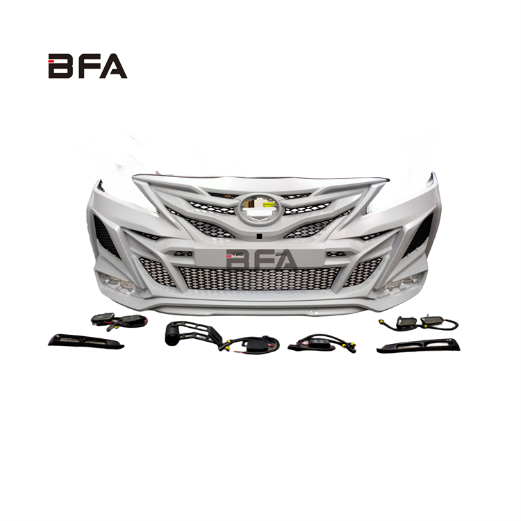 PP High quality body kit for 2018-2023 Toyota Camry upgraded Khan-style front bumper and rear bumper exhaust injection molding