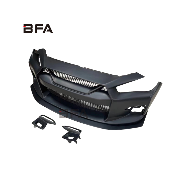 For Infiniti Q50 Q50S Q50L upgrade modified R400 LB GTR style front bumper front lip spoiler body kit