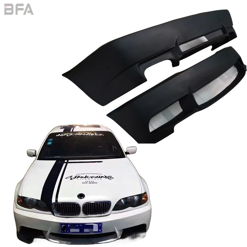 for BMW 3 Series E46 Modified PD Front Bumper Rear Bumper Body Kit