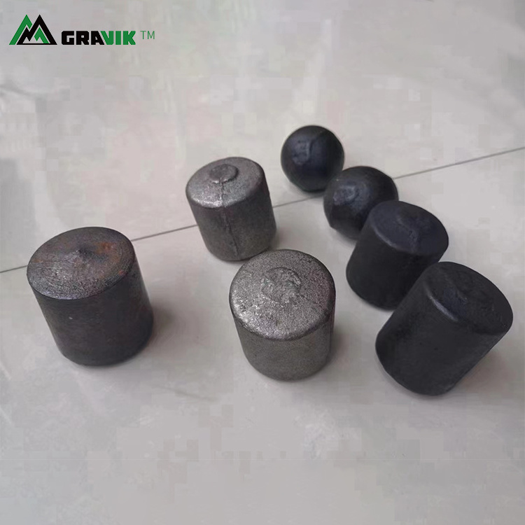 High Quality Low Chrome Alloyed Grinding Accept Customization Cast Steel Balls