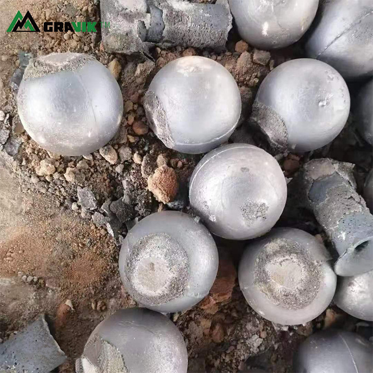 High Quality Low Chrome Alloyed Grinding Accept Customization Cast Steel Balls