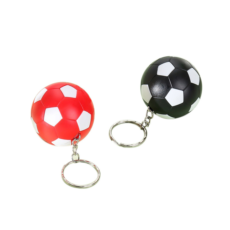 High quality soccer ball keychain with mini football