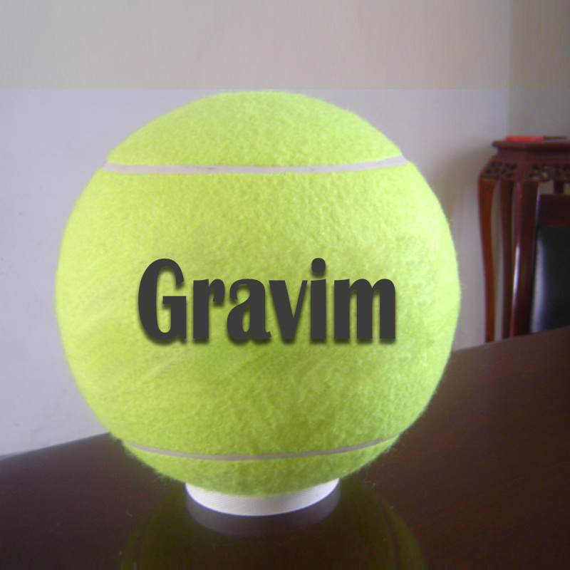 9.5 Inches Dog Tennis Ball Pet Dog Chew Toy Signature Jumbo Inflatable Tennis Ball