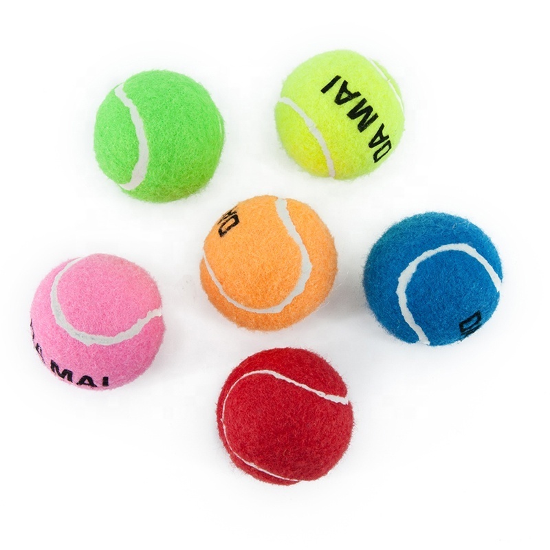 Wholesale custom size color mini pet tennis balls