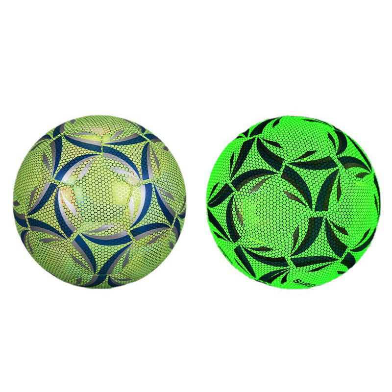 High Quality Custom PU Training Size 5 American Glow In The Dark Soccer Football Ball