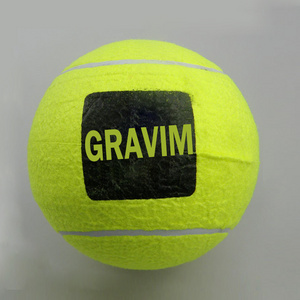 9.5 Inches Pet Ball Dog Chew Toy Signature Jumbo Inflatable Big Size Tennis Ball