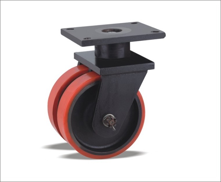 Hot sale swivel castor with PU wheel which has competitive price and  marvellous performance