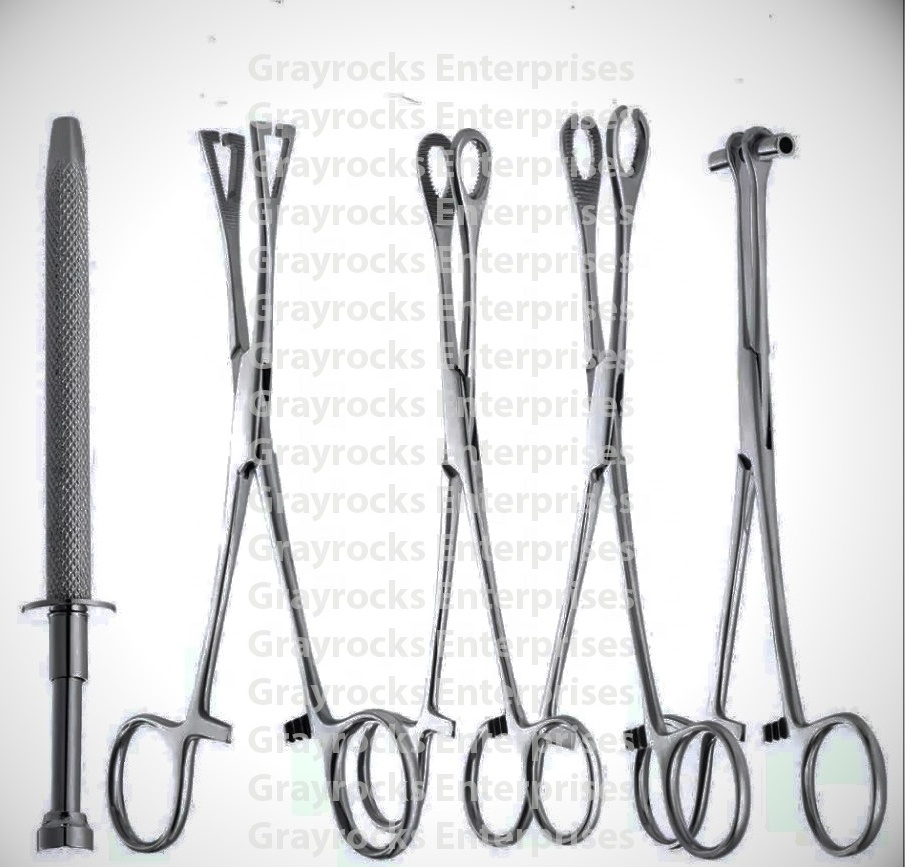 Professional Body Piercing Tools Body Piercing Kit Ear Lip Navel Nose Round Open Septum Piercing clamp tool