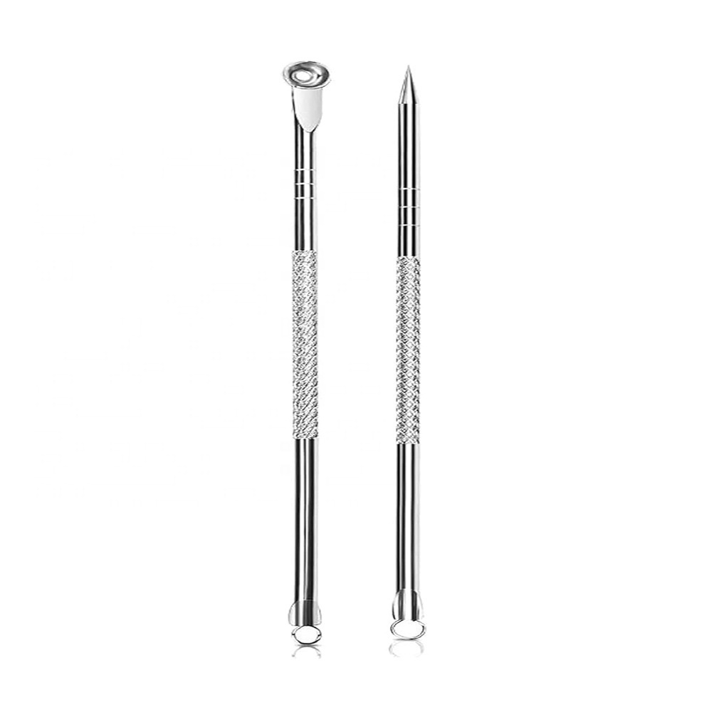 Wholesale Mastery: Stainless Steel Blackhead Remover Needle with Round & Pointed Tip Blackhead Remover By Gray Rocks