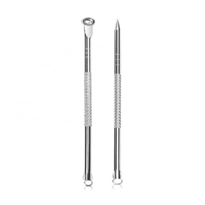 Wholesale Mastery: Stainless Steel Blackhead Remover Needle with Round & Pointed Tip Blackhead Remover By Gray Rocks