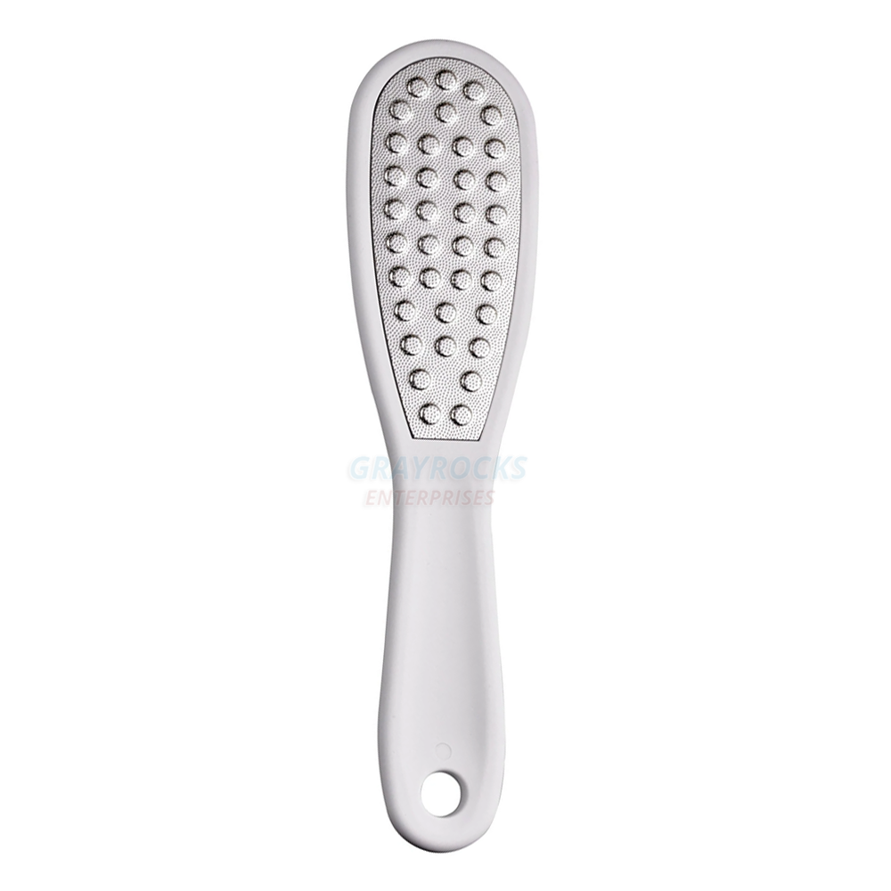 Hard Skin Remover Foot File Scraper With Long Plastic Handle