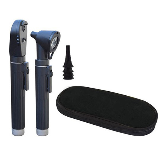 High quality durable hot selling product diagnostic set Otoscope & pouch custom made top grade material diagnostic set