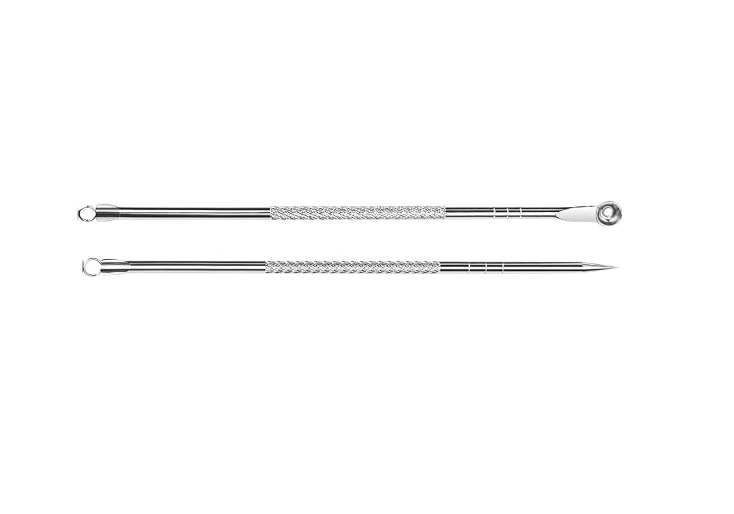 Wholesale Mastery: Stainless Steel Blackhead Remover Needle with Round & Pointed Tip Blackhead Remover By Gray Rocks