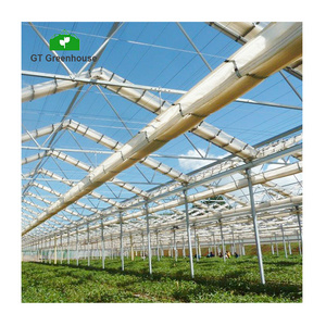 GT A-Frame Tree Green house Automatic HDPE Film Flat Roof Retractable Greenhouses for tree nursery