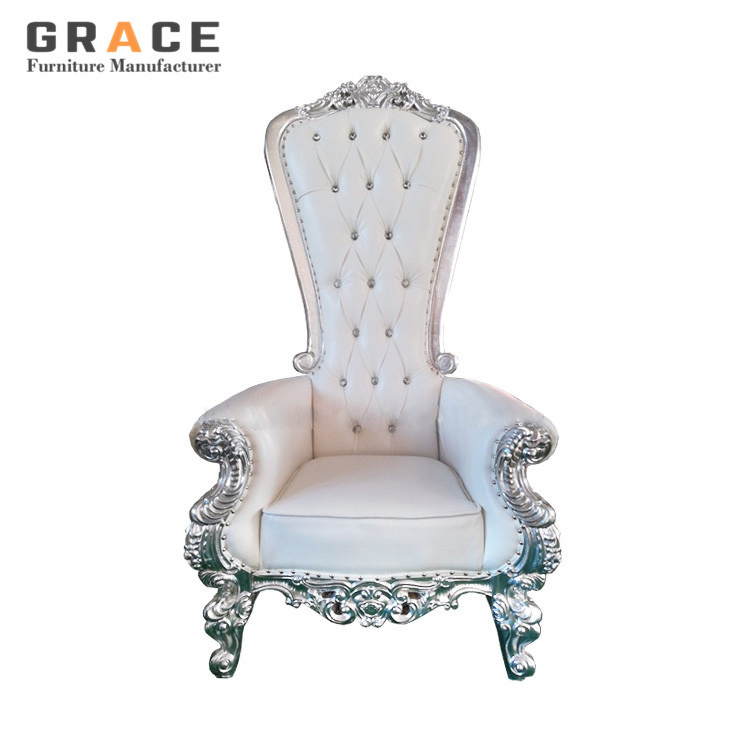 best quality royal wedding king throne chair rental for wedding